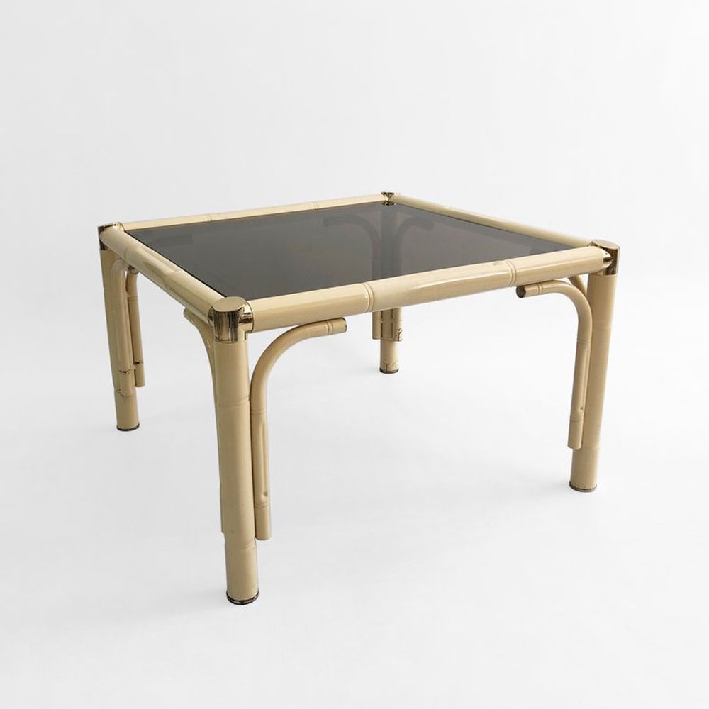 Metal bamboo side table online