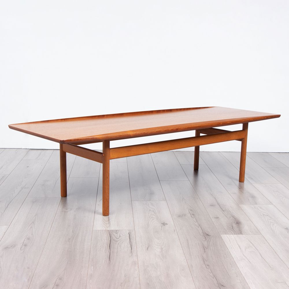 Danish Teak Coffee Table by Grete Jalk for Poul Jeppesen c.1960