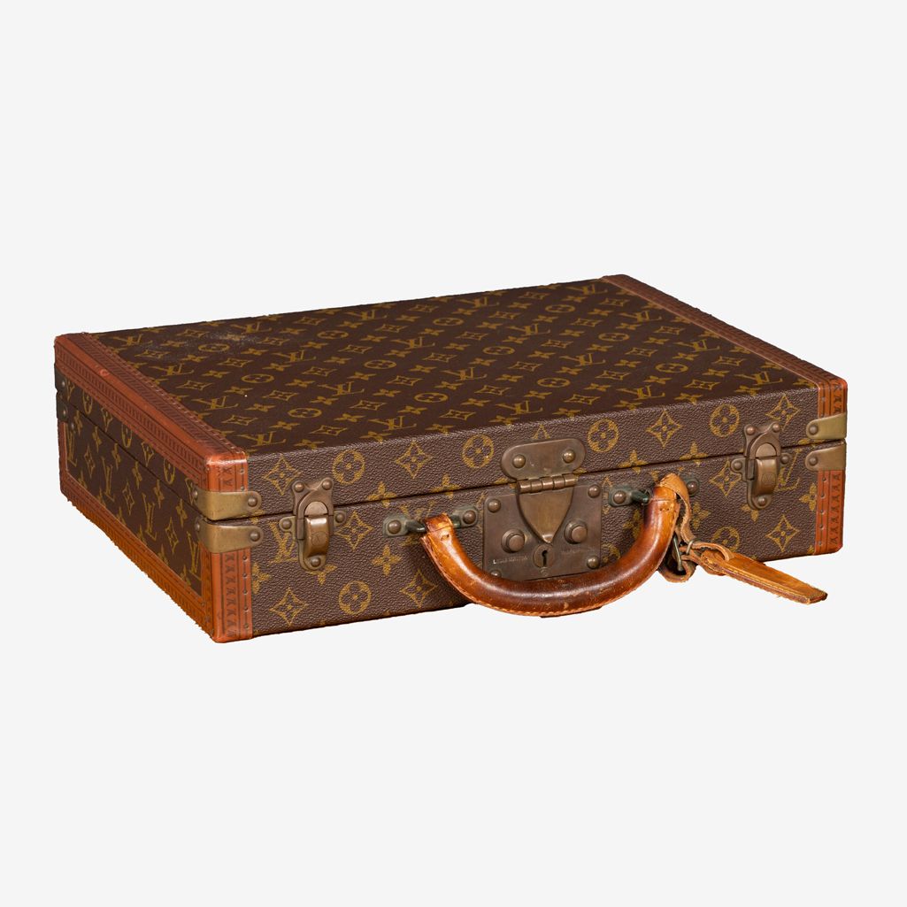 Louis Vuitton President Briefcase in Monogram Canvas France Late 20th Century