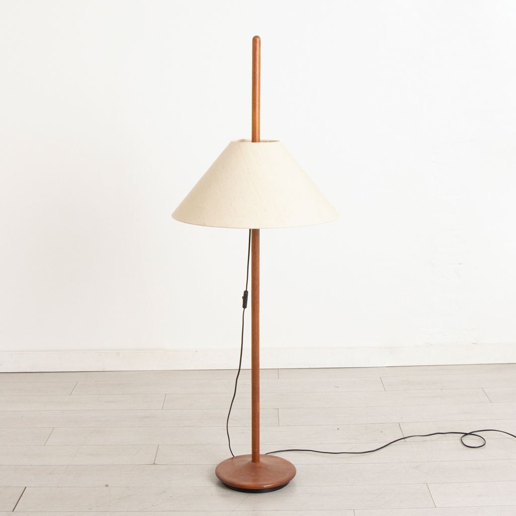 Teak floor lamp mid century 2025
